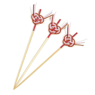 萬洋 竹串 祝い串 9cm 50本入 00587880 1ケース(1個)（直送品）