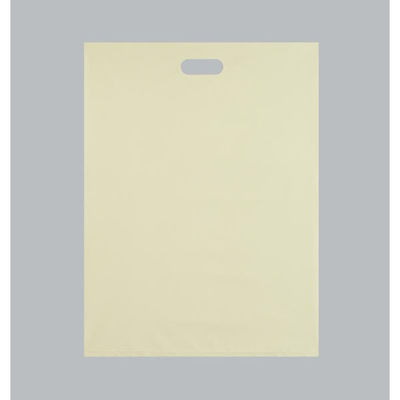 福助工業 ポリ手提袋 ニュー アームバッグ LDクリーム (M) 00588345 1ケース(400個(50個×8))（直送品）