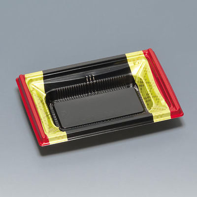 福助工業 弁当容器 箱重22-15H 市松 00596651 1ケース(900個(50個×18))（直送品）