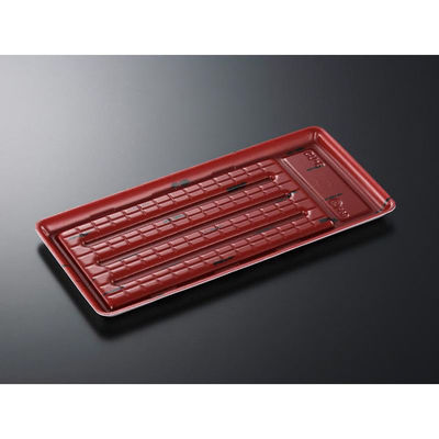 中央化学 食品容器 トレー CU-6L あけぼの 00600140 1ケース(600個(50個×12))（直送品）