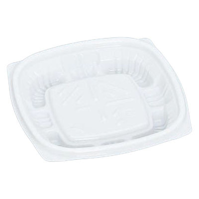 福助工業 惣菜容器 プリモ11-11DH 白 00640902 1ケース(1600個(50個×32))（直送品）