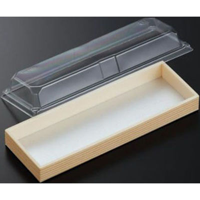 中央化学 折箱 AWL-05 関東杉 透明高蓋付 00661642 1ケース(840個(40個×21))（直送品）