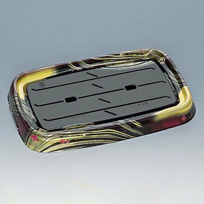 福助工業 寿司桶 舞台桶32H うるし 00744012 1ケース(100個(10個×10))（直送品）