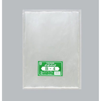 福助工業 テープ無 OPP袋 オーピーパックC B-4 100枚入 00756171 1ケース(20個(1個×20))（直送品）