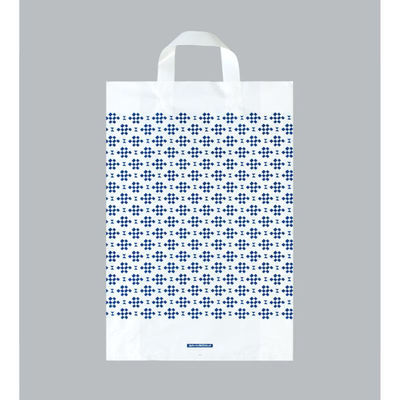 福助工業 ポリ手提袋 カルチャーバッグ モダン 中 00762544 1ケース(500個(20個×25))（直送品）