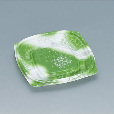 福助工業 惣菜容器 プリモ11-11H あまのグリーン 00762789 1ケース(1600個(50個×32))（直送品）