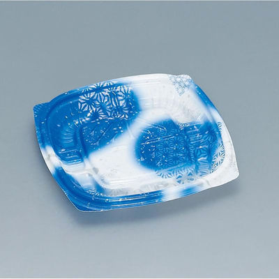 福助工業 惣菜容器 プリモ11-11H あまのブルー 00762791 1ケース(1600個(50個×32))（直送品）