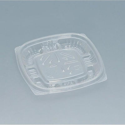 福助工業 惣菜容器 プリモ11-11H クリア 00762792 1ケース(1600個(50個×32))（直送品）