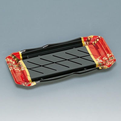 福助工業 寿司容器 旬海皿2-6H 小町 00762862 1ケース(300個(50個×6))（直送品）