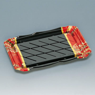 福助工業 寿司容器 旬海皿3-6H 小町 00762870 1ケース(300個(50個×6))（直送品）