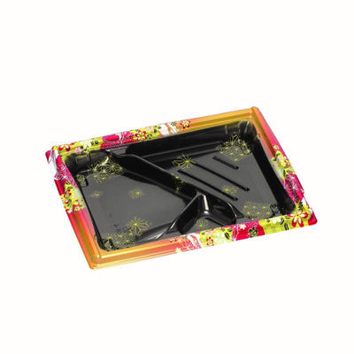 福助工業 弁当容器 箱膳23-18-4H みやび赤 00762894 1ケース(800個(50個×16))（直送品）