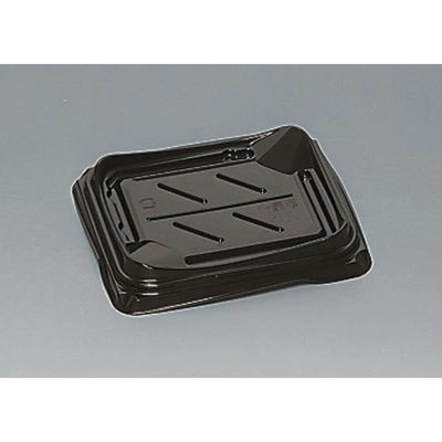 福助工業 寿司容器 夢舞台2-3H黒 00762934 1ケース(800個(50個×16))（直送品）