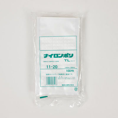 福助工業 真空袋 ナイロンポリ TLタイプ 11-20 00766606 1ケース(4000個(100個×40))（直送品）