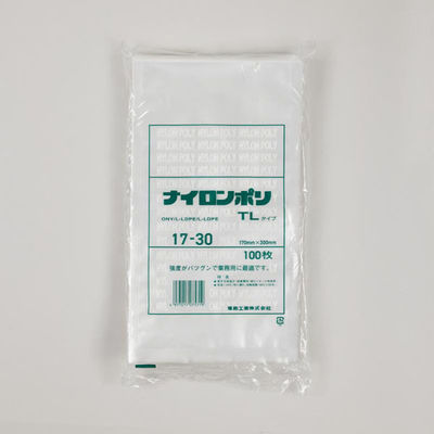 福助工業 真空袋 ナイロンポリ TLタイプ 17-30 00766621 1ケース(1800個(100個×18))（直送品）