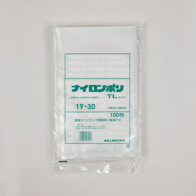 福助工業 真空袋 ナイロンポリ TLタイプ 19-30 00766625 1ケース(1600個(100個×16))（直送品）