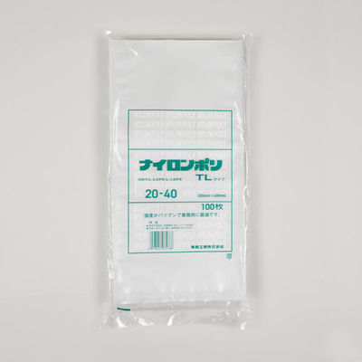 福助工業 真空袋 ナイロンポリ TLタイプ 20-40 00766628 1ケース(1200個(100個×12))（直送品）
