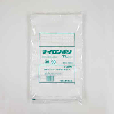 福助工業 真空袋 ナイロンポリ TLタイプ 30-50 00766642 1ケース(600個(100個×6))（直送品）