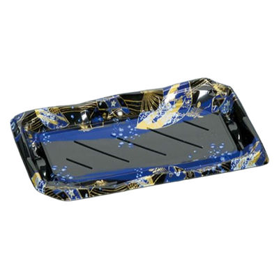 福助工業 寿司容器 花舞喜2-5H 藤扇青 00769076 1ケース(800個(50個×16))（直送品）