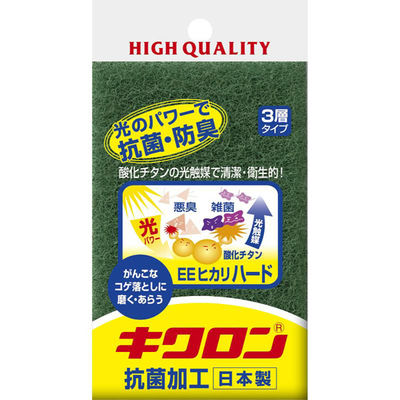キクロン スポンジ EEヒカリハード 00788377 1ケース(480個(10個×48))（直送品）