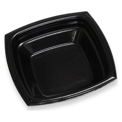 デンカポリマー 惣菜容器 夢デリLS5 黒 00788692 1ケース(1500個(50個×30))（直送品）