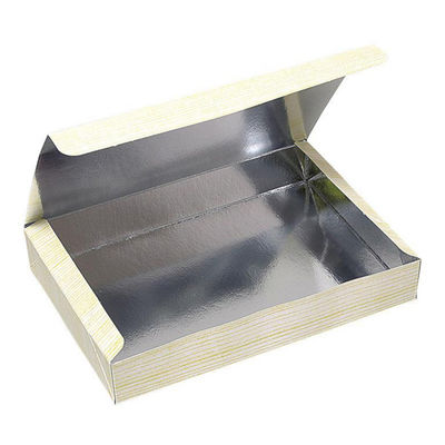 旭創業 弁当容器 紙製銀折箱 アサヒパック大 2合 K-7 フタ一体型 00795082 1ケース(600個(100個×6))（直送品）