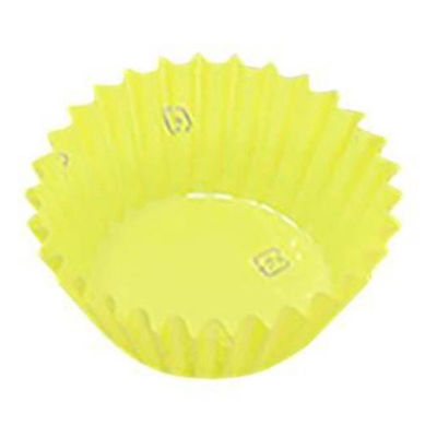 旭創業 おかずカップ PETフィルムカップ 丸形 8号深口(8F) 黄 500枚入 00795147 1ケース(10個(1個×10))（直送品）