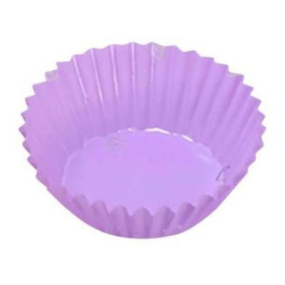 旭創業 おかずカップ PETフィルムカップ 丸形 9号深口(9F) 紫 500枚入 00795155 1ケース(10個(1個×10))（直送品）