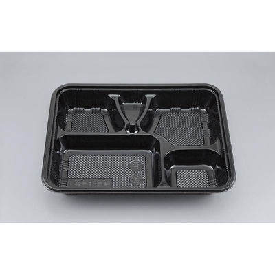 シーピー化成 仕出し弁当容器 Z-84-2 漆黒 透明蓋付 0100084021260 1ケース(400個(20個×20))（直送品）