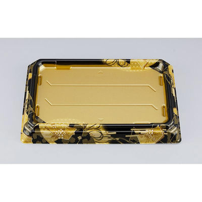 シーピー化成 寿司桶 SFNハカマ角桶36 まいおり金本体 031023600B375 1ケース(300個(10個×30))（直送品）