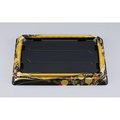 シーピー化成 寿司桶 SFNハカマ角桶36 京彩黒本体 031023600B395 1ケース(300個(10個×30))（直送品）