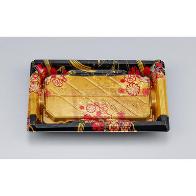 シーピー化成 寿司容器 NU匠角24 華かんざし本体 039412400A005 1ケース(600個(50個×12))（直送品）