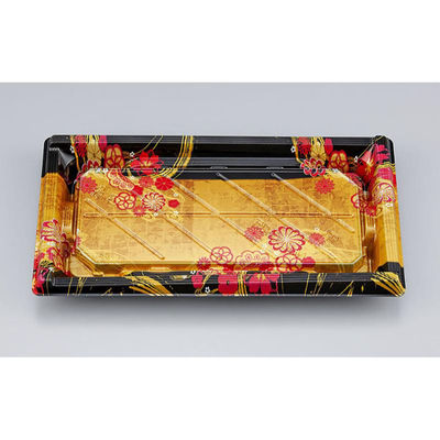 シーピー化成 寿司容器 NU匠角25 華かんざし本体 039412500A005 1ケース(600個(50個×12))（直送品）