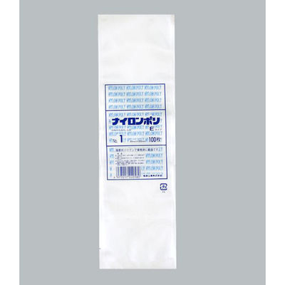 福助工業 真空袋 ナイロンポリ袋 Eタイプ No.1 0703001 1ケース(4000個(100個×40))（直送品）