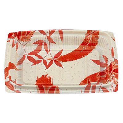 シーピー化成 惣菜容器 BFエコD35 月竹朱(N) 075235000A375 1ケース(800個(50個×16))（直送品）