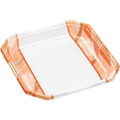 エフピコ 発泡トレー しゃぶしゃぶ2人浅LS 鮮彩オレンジ 40130237 1ケース(600個(50個×12))（直送品）