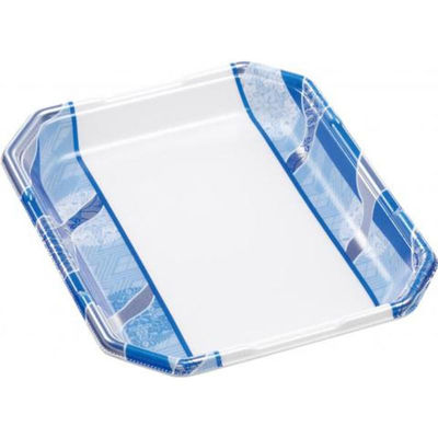 エフピコ 発泡トレー しゃぶしゃぶ長2.5人浅LS 鮮彩青 40132536 1ケース(900個(50個×18))（直送品）