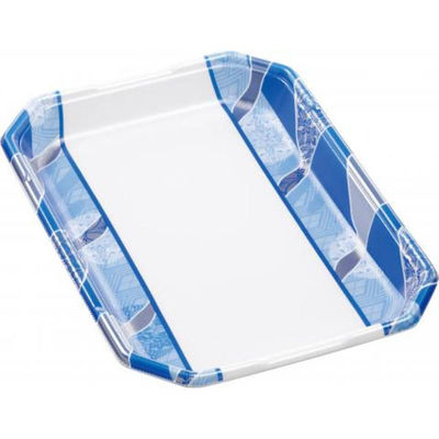 エフピコ 発泡トレー しゃぶしゃぶ長3.5人浅LS 鮮彩青 40133536 1ケース(600個(50個×12))（直送品）