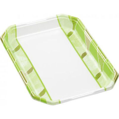 エフピコ 発泡トレー しゃぶしゃぶ長3.5人浅LS 鮮彩緑 40133538 1ケース(600個(50個×12))（直送品）
