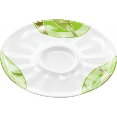 エフピコ 発泡トレー しゃぶしゃぶ255 本体 鮮彩緑 42220255 1ケース(400個(50個×8))（直送品）