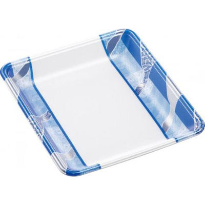 エフピコ 発泡トレー FLB-A22-30 鮮彩青 4F160226 1ケース(1200個(100個×12))（直送品）