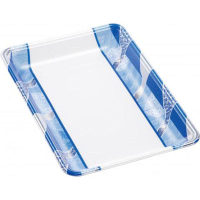 エフピコ 発泡トレー FLB-A28-30 鮮彩青 4F160286 1ケース(900個(100個×9))（直送品）