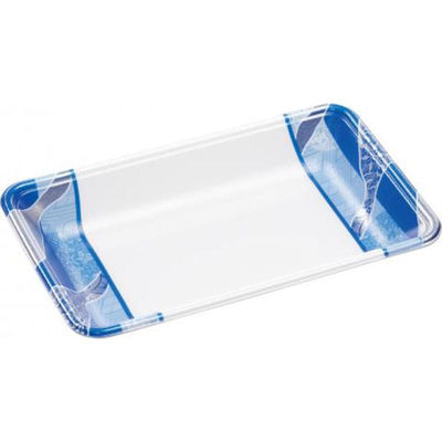 エフピコ 発泡トレー FLB-Y15-33 鮮彩青 4F162159 1ケース(1200個(100個×12))（直送品）