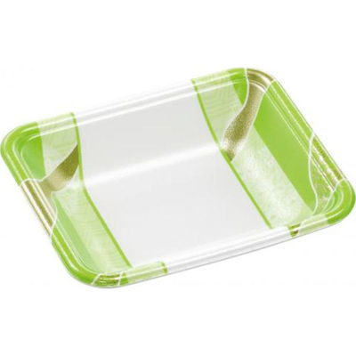 エフピコ 発泡トレー FLB-V12-30 鮮彩緑 4F171126 1ケース(3000個(100個×30))（直送品）