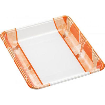 エフピコ 発泡トレー FLB-A22-30 鮮彩オレンジ 4F180226 1ケース(1200個(100個×12))（直送品）