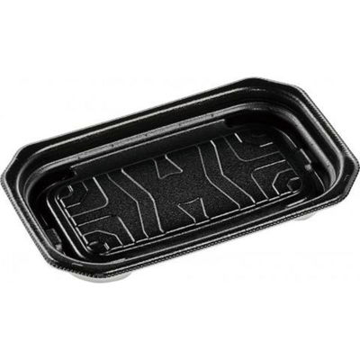 エフピコ 惣菜容器 MFPパシオ18-11 黒 4M007031 1ケース(1200個(50個×24))（直送品）