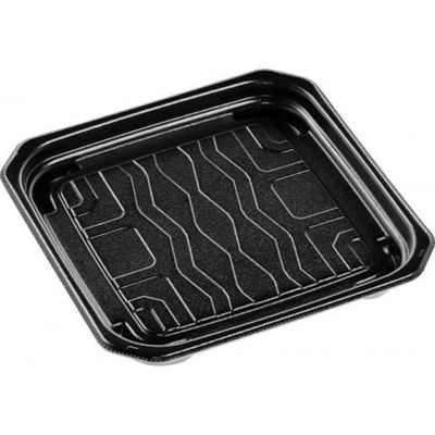 エフピコ 惣菜容器 MFPパシオ18-18 黒 4M007051 1ケース(600個(50個×12))（直送品）