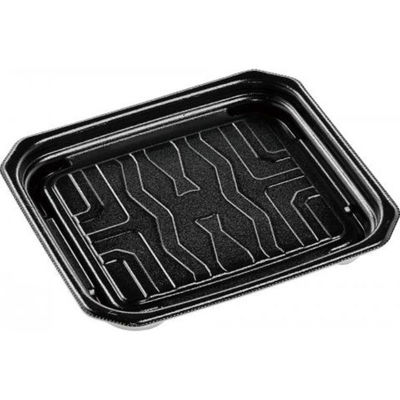 エフピコ 惣菜容器 MFPパシオ19-17 黒 4M007081 1ケース(600個(50個×12))（直送品）