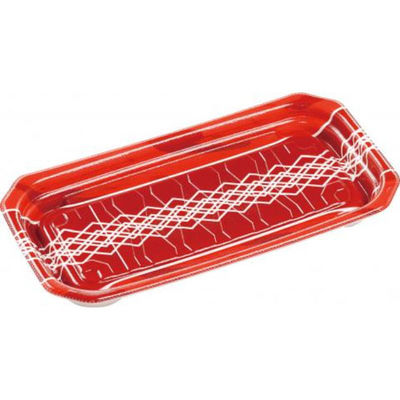 エフピコ 惣菜容器 MFPパシオ23-12 チアレッド 4M007104 1ケース(800個(50個×16))（直送品）