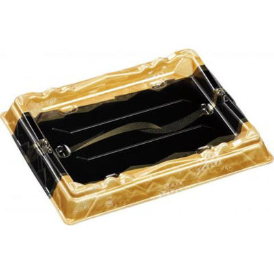 エフピコ 寿司桶 氷河桶25-20PT山瀬金 52012521 1ケース(200個(50個×4))（直送品）