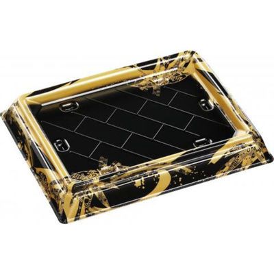 エフピコ 寿司桶 祝賀桶25-19 15貫PTおり姫金 53622519 1ケース(200個(50個×4))（直送品）